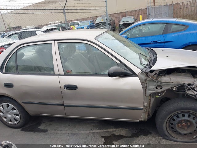 Продажа на аукционе авто 2002 Toyota Corolla Ce/le/s, vin: 2T1BR12E12C873911, номер лота: 40088840
