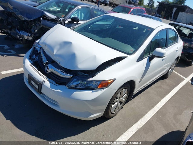 Продаж на аукціоні авто 2012 Honda Civic Lx, vin: 2HGFB2F47CH103167, номер лоту: 40084732
