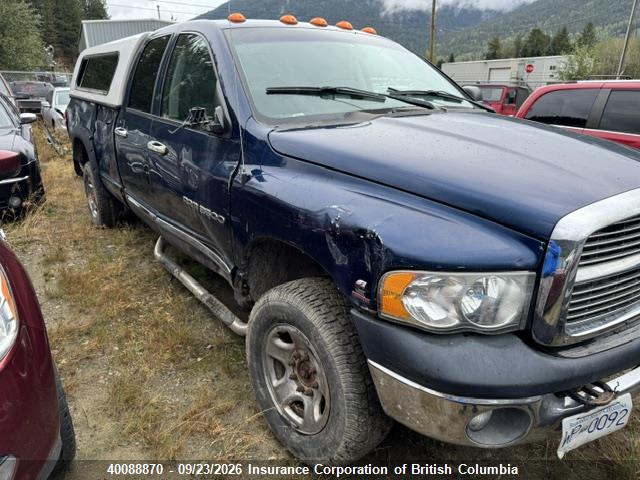 Auction sale of the 2004 Dodge Ram 3500 St/slt, vin: 3D7LU38C64G209798, lot number: 40088870