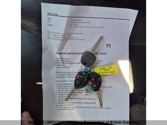 Auction sale of the 2009 Toyota Rav4, vin: 2T3BF32V99W005675, lot number: 40088875