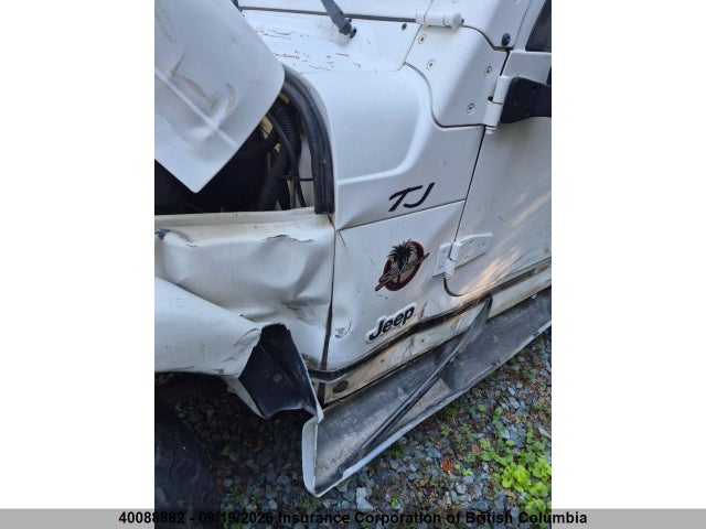 40088882 :رقم المزاد ، 1J4FA59S22P765059 vin ، 2002 Jeep Tj مزاد بيع