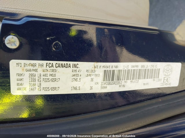 Dodge Grand Caravan Se 2016 2C4RDGBG2GR233912 Image 19