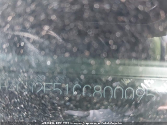 Aukcja sprzedaży 2012 Acura Tsx, vin: JH4CU2F51CC800095, numer aukcji: 40088886