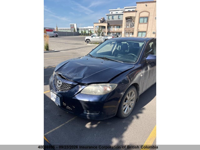 40088896 :رقم المزاد ، JM1BK32FX91213566 vin ، 2009 Mazda 3 I مزاد بيع