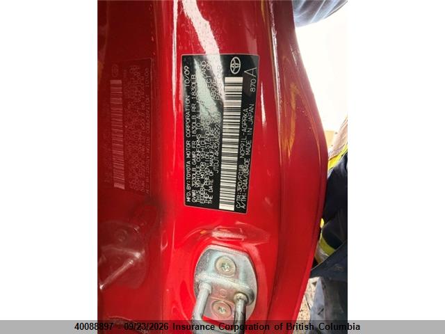 40088897 :رقم المزاد ، JTDJT4K32A5292376 vin ، 2010 Toyota Yaris مزاد بيع