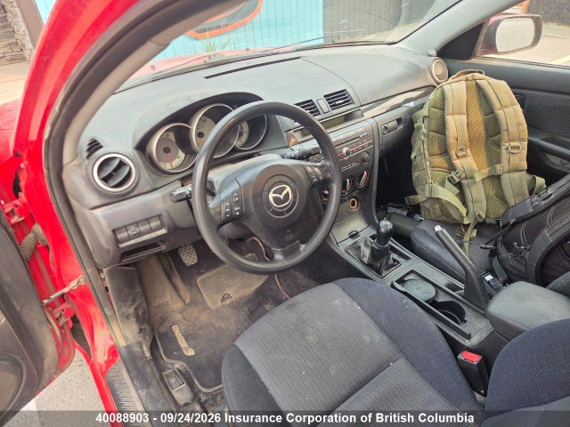 Продаж на аукціоні авто 2008 Mazda Mazda3 Gs/gx, vin: JM1BK32F081865904, номер лоту: 40088903