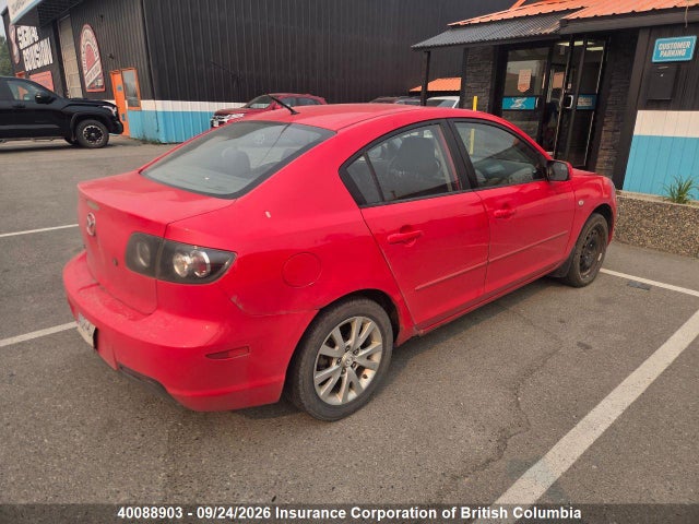 Продаж на аукціоні авто 2008 Mazda Mazda3 Gs/gx, vin: JM1BK32F081865904, номер лоту: 40088903