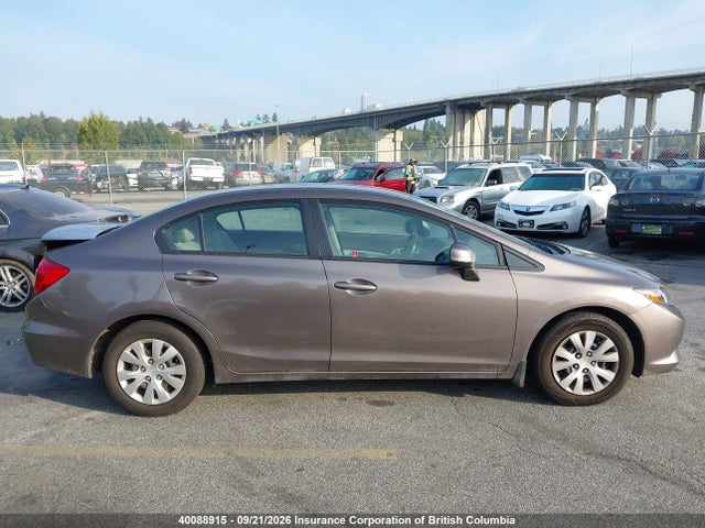 Aukcja sprzedaży 2012 Honda Civic, vin: 2HGFB2F46CH030213, numer aukcji: 40088915