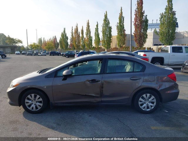 Aukcja sprzedaży 2012 Honda Civic, vin: 2HGFB2F46CH030213, numer aukcji: 40088915