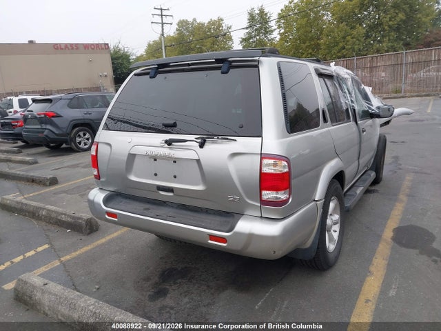 40088922 :رقم المزاد ، JN8DR09Y03W804031 vin ، 2003 Nissan Pathfinder Le/se مزاد بيع