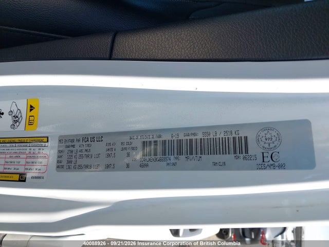 Auction sale of the 2019 Jeep Wrangler Unlimited Sahara, vin: 1C4HJXEN3KW669974, lot number: 40088926