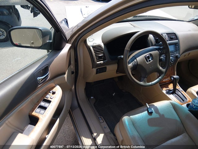 40077597 :رقم المزاد ، 1HGCM56675A800016 vin ، 2005 Honda Accord Ex مزاد بيع