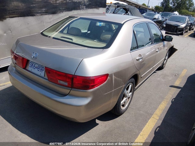 40077597 :رقم المزاد ، 1HGCM56675A800016 vin ، 2005 Honda Accord Ex مزاد بيع