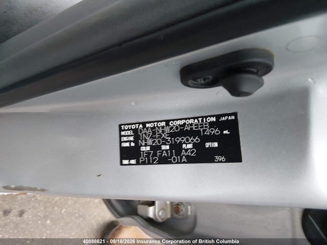 40088621 :رقم المزاد ، NHW203199066 vin ، 2006 Toyota Prius مزاد بيع
