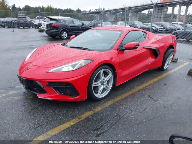 Chevrolet CORVETTE STINGRAY 2020 1G1Y82D48L5103705 Image 2