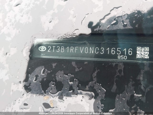 Toyota RAV4 2022 2T3B1RFV0NC316516 Image 18