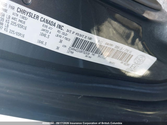 40088164 :رقم المزاد ، 2D4RN4DGXBR762030 vin ، 2011 Dodge Grand Caravan Express مزاد بيع