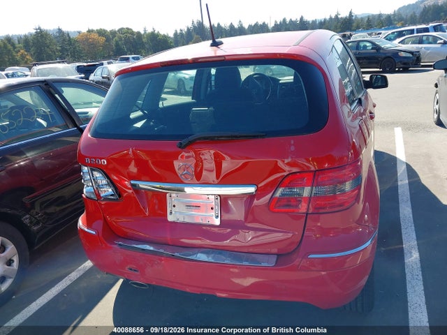 Продажа на аукционе авто 2009 Mercedes-benz B200, vin: WDDFH33X29J496378, номер лота: 40088656