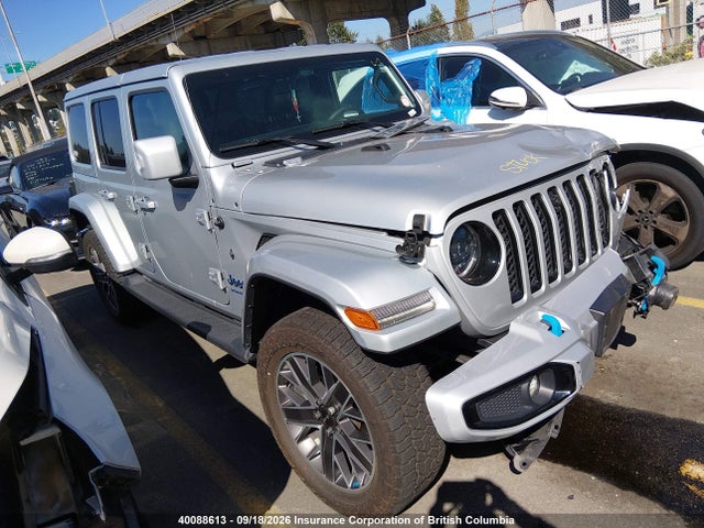 2023 Jeep Wrangler Sahara 4xe მანქანა იყიდება აუქციონზე, vin: 1C4JJXP60PW683426, აუქციონის ნომერი: 40088613