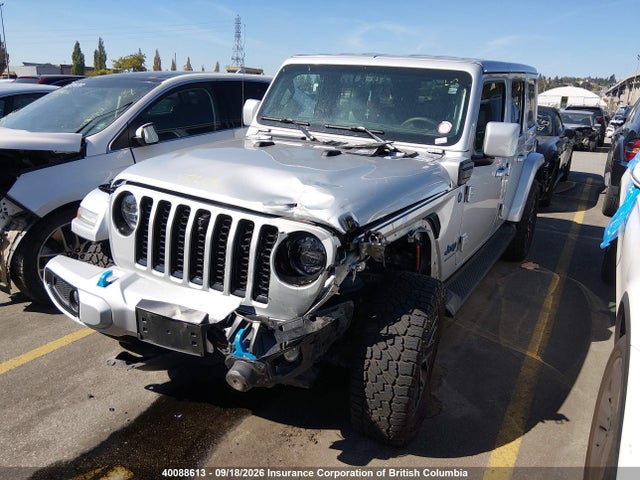 2023 Jeep Wrangler Sahara 4xe მანქანა იყიდება აუქციონზე, vin: 1C4JJXP60PW683426, აუქციონის ნომერი: 40088613
