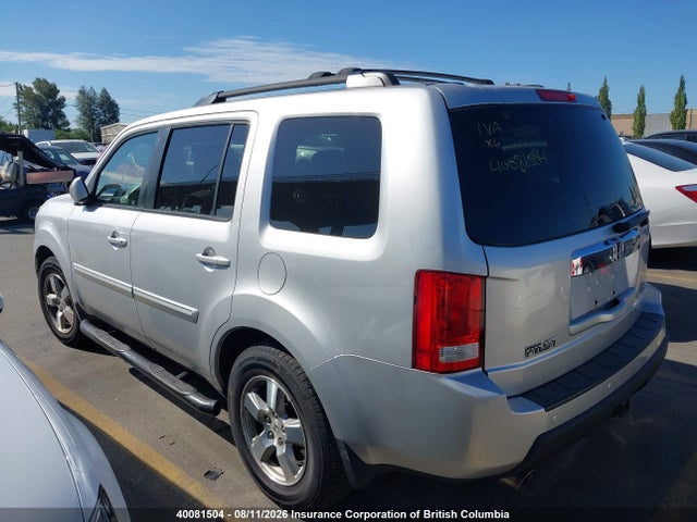 40081504 :رقم المزاد ، 5FNYF485X9B502540 vin ، 2009 Honda Pilot Exl مزاد بيع