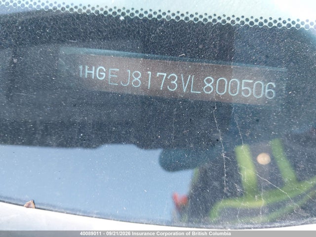 Продажа на аукционе авто 1997 Honda Civic, vin: 1HGEJ8173VL800506, номер лота: 40089011