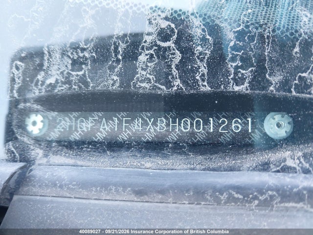 Aukcja sprzedaży 2011 Honda Civic, vin: 2HGFA1F4XBH001261, numer aukcji: 40089027