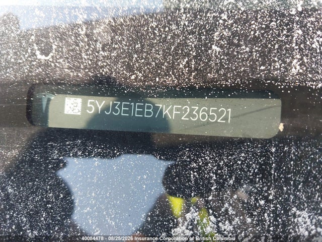 5YJ3E1EB7KF236521 Tesla MODEL 3