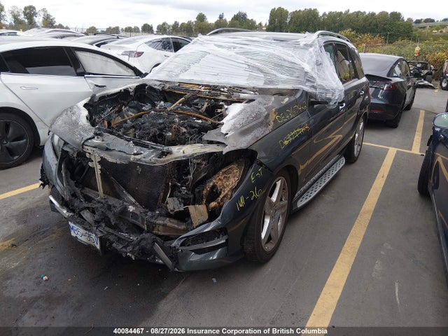 Mercedes-Benz Ml 400 4matic 2015 4JGDA5GB6FA474147 Image 2