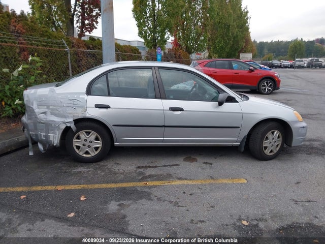 40089034 :رقم المزاد ، 2HGES15193H912845 vin ، 2003 Honda Civic مزاد بيع