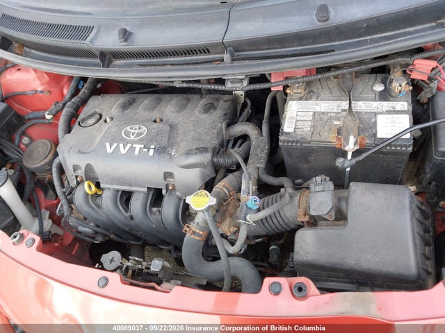 40089037 :رقم المزاد ، JTDJT923865013114 vin ، 2006 Toyota Yaris مزاد بيع