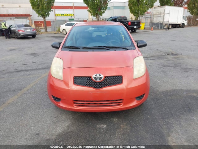 40089037 :رقم المزاد ، JTDJT923865013114 vin ، 2006 Toyota Yaris مزاد بيع