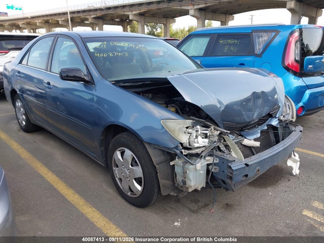 Продажа на аукционе авто 2002 Toyota Camry Le/xle/se, vin: JTDBE32K820101879, номер лота: 40087413