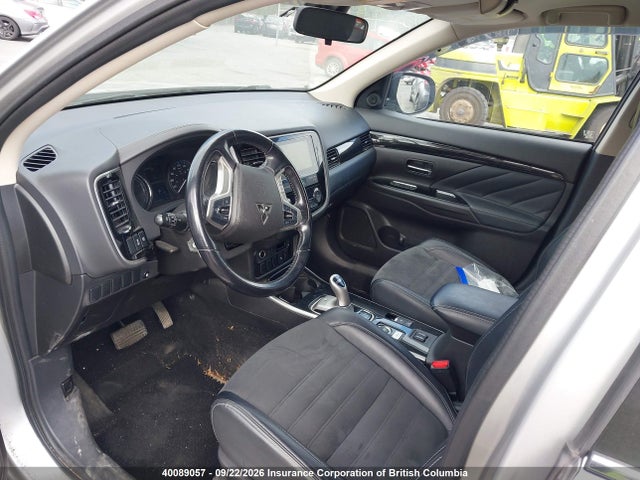 40089057 :رقم المزاد ، JA4J24A53JZ619599 vin ، 2018 Mitsubishi Outlander Phev Gt/se مزاد بيع