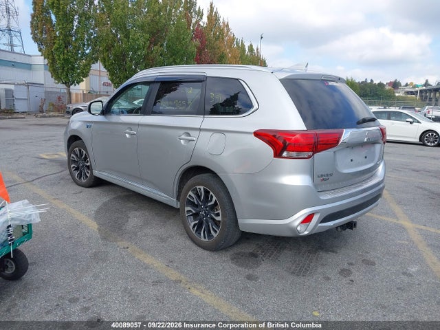 40089057 :رقم المزاد ، JA4J24A53JZ619599 vin ، 2018 Mitsubishi Outlander Phev Gt/se مزاد بيع
