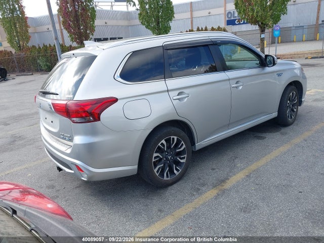 40089057 :رقم المزاد ، JA4J24A53JZ619599 vin ، 2018 Mitsubishi Outlander Phev Gt/se مزاد بيع