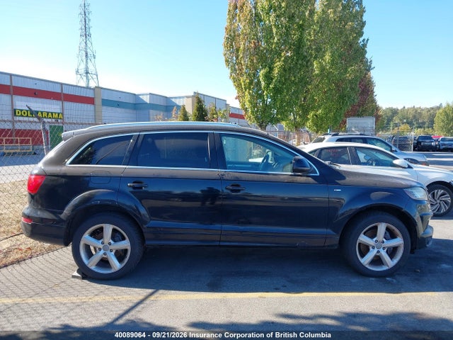 40089064 :رقم المزاد ، WA1MMCFE7BD009035 vin ، 2011 Audi Q7 مزاد بيع