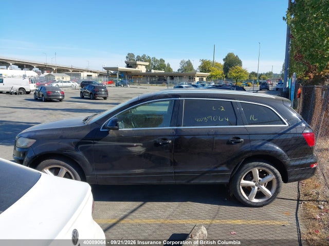 40089064 :رقم المزاد ، WA1MMCFE7BD009035 vin ، 2011 Audi Q7 مزاد بيع