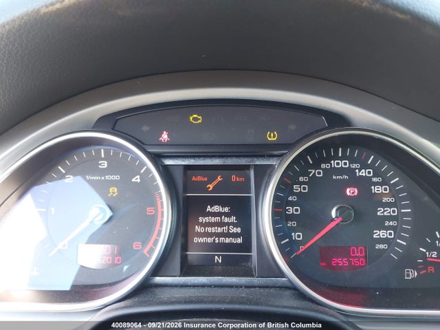 40089064 :رقم المزاد ، WA1MMCFE7BD009035 vin ، 2011 Audi Q7 مزاد بيع