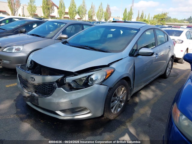 KIA FORTE LX 2014 KNAFX4A64E5145422 Image 2