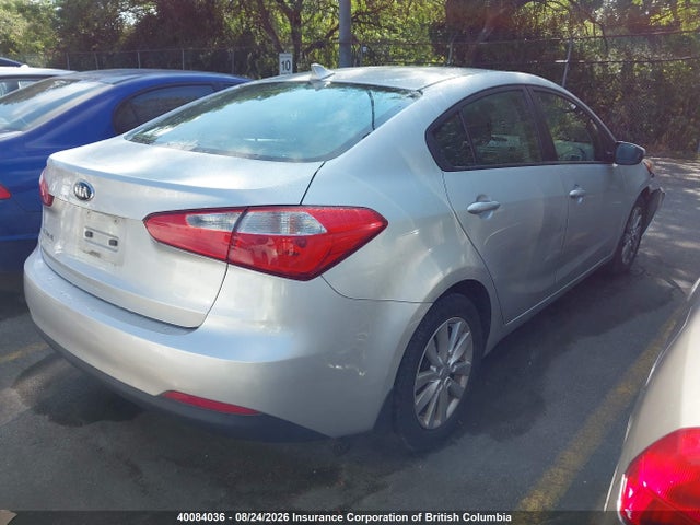 KIA FORTE LX 2014 KNAFX4A64E5145422 Image 4