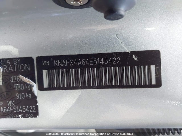 KIA FORTE LX 2014 KNAFX4A64E5145422 Image 9