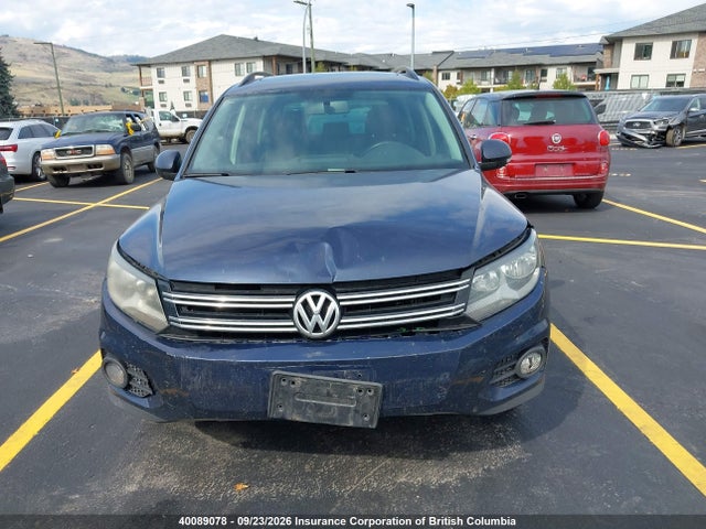 2015 Volkswagen Tiguan Comfortline/trendline მანქანა იყიდება აუქციონზე, vin: WVGHV7AX5FW510399, აუქციონის ნომერი: 40089078