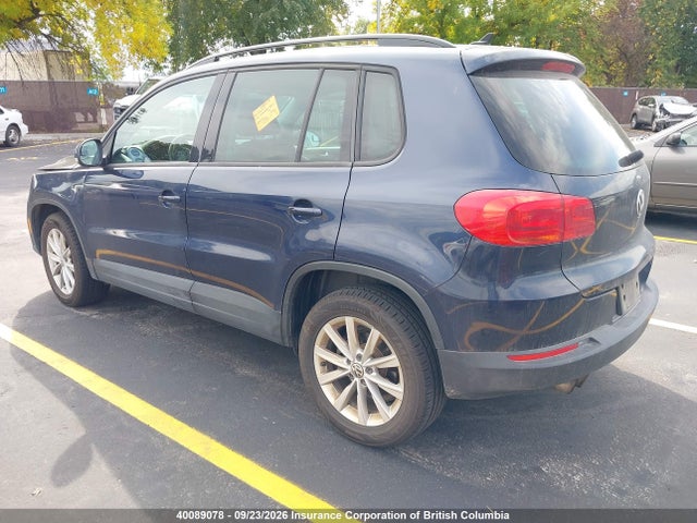 2015 Volkswagen Tiguan Comfortline/trendline მანქანა იყიდება აუქციონზე, vin: WVGHV7AX5FW510399, აუქციონის ნომერი: 40089078