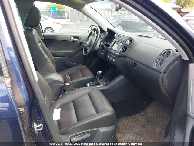 2015 Volkswagen Tiguan Comfortline/trendline მანქანა იყიდება აუქციონზე, vin: WVGHV7AX5FW510399, აუქციონის ნომერი: 40089078