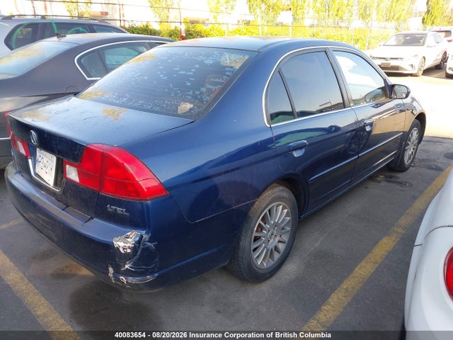 40083654 :رقم المزاد ، 2HHES36603H005550 vin ، 2003 Acura 1.7el Touring مزاد بيع