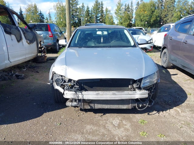 2011 Audi A4 მანქანა იყიდება აუქციონზე, vin: WAUBFCFL4BN006607, აუქციონის ნომერი: 40089096