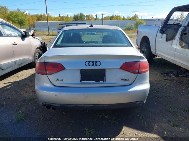 2011 Audi A4 მანქანა იყიდება აუქციონზე, vin: WAUBFCFL4BN006607, აუქციონის ნომერი: 40089096