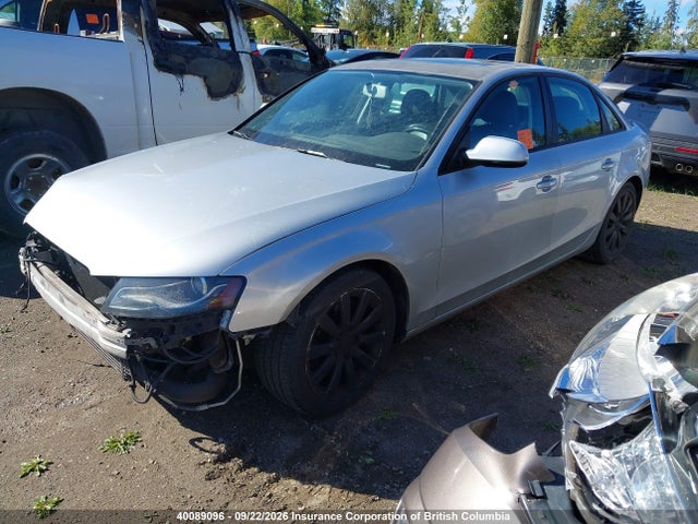 2011 Audi A4 მანქანა იყიდება აუქციონზე, vin: WAUBFCFL4BN006607, აუქციონის ნომერი: 40089096