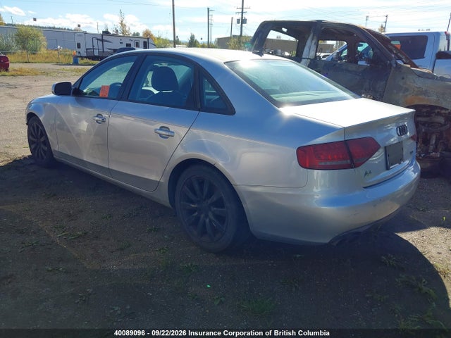 2011 Audi A4 მანქანა იყიდება აუქციონზე, vin: WAUBFCFL4BN006607, აუქციონის ნომერი: 40089096